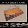 Dinky Toys 106 Thunderbird 2 Red/Blue Version Blister/Bubble Repro Box