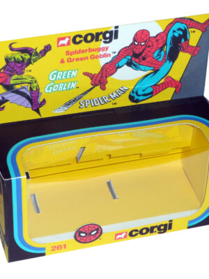 Corgi Toys 261 Spiderman Spiderbuggy & Green Goblin Repro Box