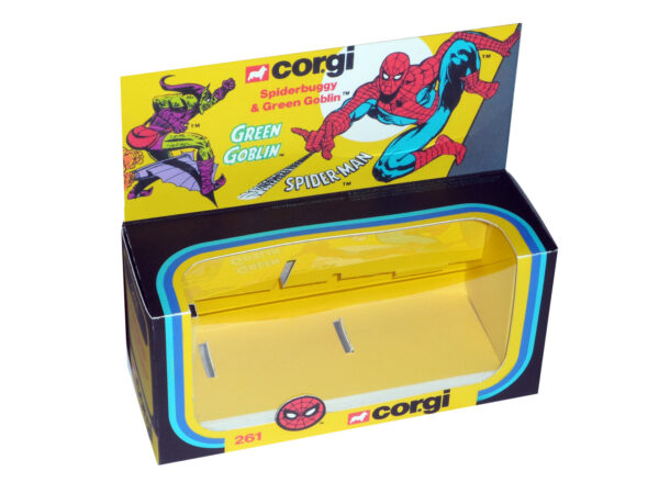 Corgi Toys 261 Spiderman Spiderbuggy & Green Goblin Repro Box