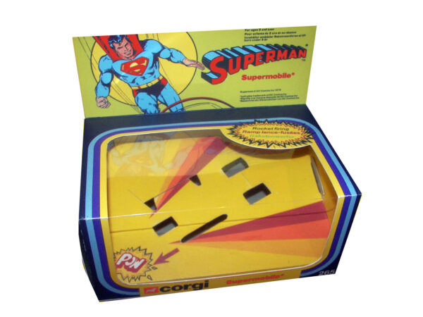 Corgi Toys 265 Superman Supermobile Repro Box Corgi Toys 265 Superman Supermobile Repro Box