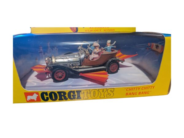 Corgi Toys 266 Chitty Chitty Bang Bang Repro Box with Cardboard Cloud Inner Corgi Toys 266 Chitty Chitty Bang Bang Repro Box with Cardboard Cloud Inner