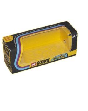 Corgi Toys 267 Batmobile 1974 Window Style Repro Box Corgi Toys 267 Batmobile 1974 Window Style Repro Box