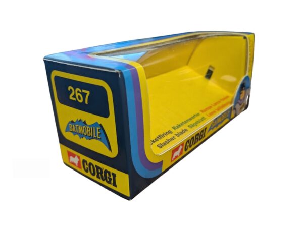 Corgi Toys 267 Batmobile 1976 Type 1 Repro Box