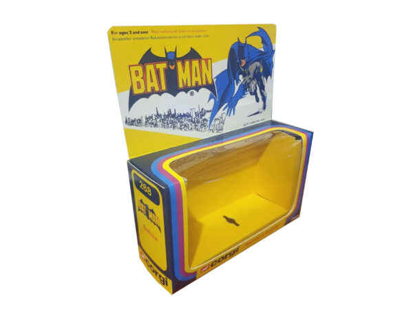 Corgi Toys 268 Batman Batbike Repro Box Corgi Toys 268 Batman Batbike Repro Box