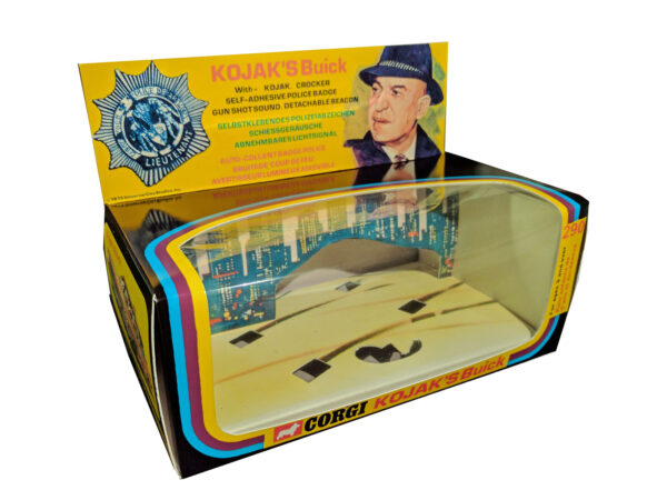 Corgi Toys 290 Kojak’s Buick Repro Box Corgi Toys 290 Kojak's Buick Repro Box