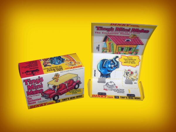 Dinky Toys 350 Tiny's Mini Moke Repro Box