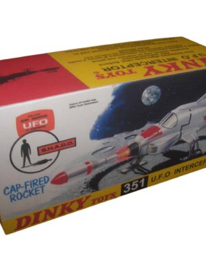 Dinky Toys 351 Shado Interceptor Repro Box Dinky Toys 351 Shado Interceptor Repro Box