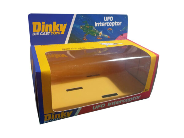 Dinky Toys 351 Shado UFO Interceptor Repro Window Box