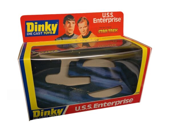 Dinky Toys 358 Star Trek U.S.S. Enterprise Repro Window Box Dinky Toys 358 Star Trek U.S.S. Enterprise Repro Window Box