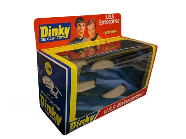 Dinky Toys 358 Star Trek U.S.S. Enterprise Repro Window Box Dinky Toys 358 Star Trek U.S.S. Enterprise Repro Window Box