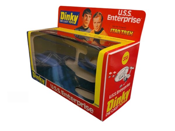 Dinky Toys 358 Star Trek U.S.S. Enterprise Repro Window Box Dinky Toys 358 Star Trek U.S.S. Enterprise Repro Window Box