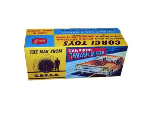 Corgi Toys 497 Man From U.N.C.L.E Thrush Buster Repro Box Corgi Toys 497 Man From U.N.C.L.E Thrush Buster Repro Box