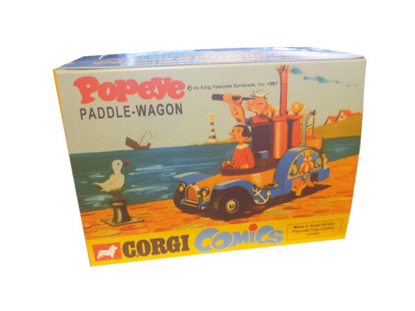 Corgi Toys 802 Popeye Paddle Wagon Repro Box Corgi Toys 802 Popeye Paddle Wagon Repro Box