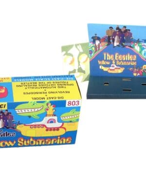 Corgi Toys 803 The Beatles Yellow Submarine Type 2 Custom Designed Repro Box Corgi Toys 803 The Beatles Yellow Submarine Type 2 Custom Designed Repro Box
