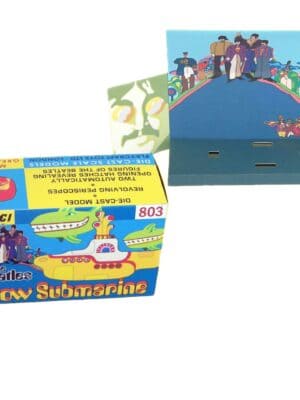 Corgi Toys 803 The Beatles Yellow Submarine Type 1 Custom Repro Box Corgi Toys 803 The Beatles Yellow Submarine Type 1 Custom Repro Box