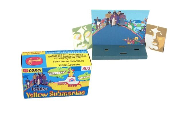 Corgi Toys 803 The Beatles Yellow Submarine Type 1 Custom Repro Box Corgi Toys 803 The Beatles Yellow Submarine Type 1 Custom Repro Box