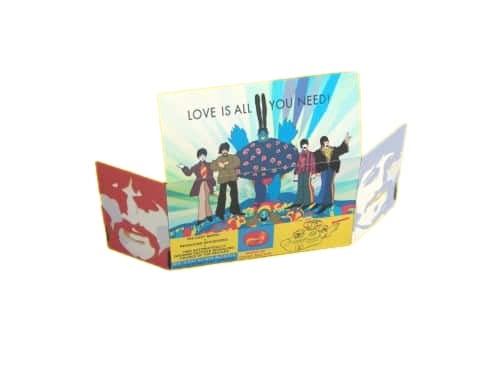 Corgi Toys 803 The Beatles Yellow Submarine Type 2 Custom Designed Repro Box