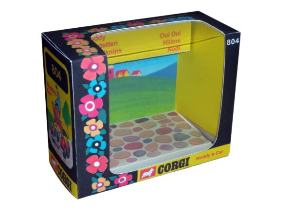 Corgi Toys 804 Noddy’s Car Black Version Repro Box Corgi Toys 804 Noddy's Car Black Version Repro Box