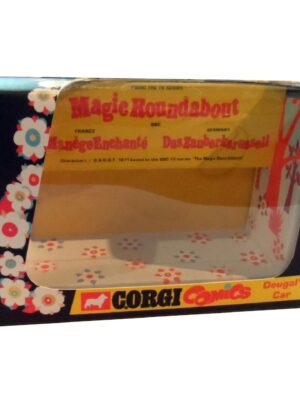 Corgi Toys 807 Magic Roundabout Dougal’s Car Black Version Repro Box Corgi Toys 807 Magic Roundabout Dougal's Car Black Version Repro Box