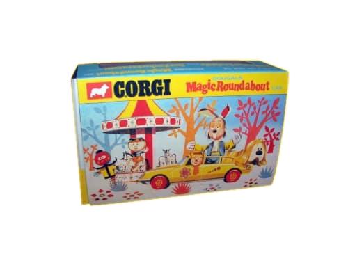 Corgi Toys 807 Magic Roundabout Dougal’s Car Repro Box Corgi Toys 807 Magic Roundabout Dougal's Car Repro Box
