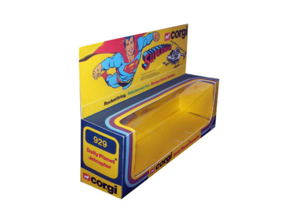 Corgi Toys 929 Superman Jetcopter Repro Box Corgi Toys 929 Superman Jetcopter Repro Box