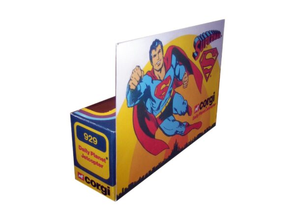 Corgi Toys 929 Superman Jetcopter Repro Box Corgi Toys 929 Superman Jetcopter Repro Box