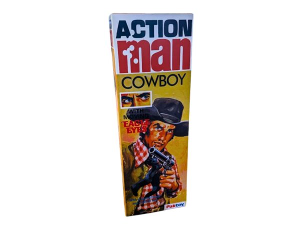 Palitoy Action Man – Cowboy with Eagle Eyes Repro Box Palitoy Action Man - Cowboy with Eagle Eyes Repro Box