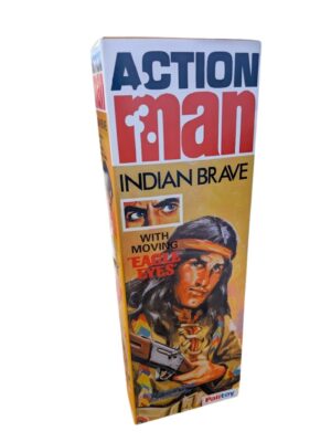 Palitoy Action Man - Indian Brave with Eagle Eyes Repro Box