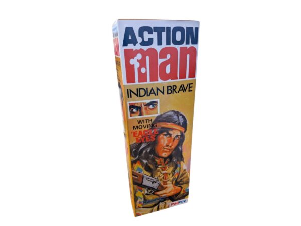 Palitoy Action Man – Indian Brave with Eagle Eyes Repro Box Palitoy Action Man - Indian Brave with Eagle Eyes Repro Box