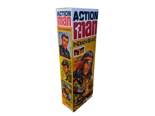 Palitoy Action Man – Indian Brave with Eagle Eyes Repro Box Palitoy Action Man - Indian Brave with Eagle Eyes Repro Box