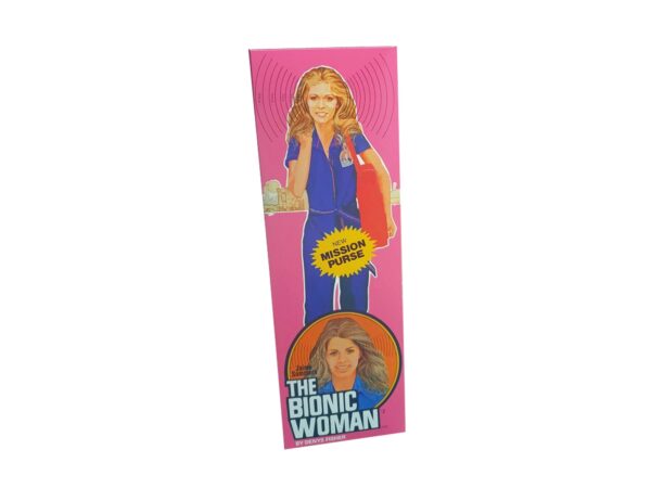 Denys Fisher Bionic Woman Mission Purse Figure Repro Box (Non Window Version)