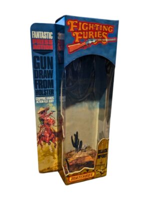 Matchbox Fighting Furies Black McCoy Figure Repro Box
