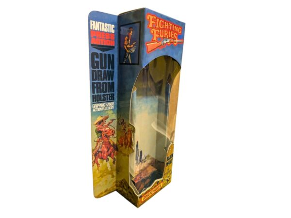 Matchbox Fighting Furies Black McCoy Figure Repro Box Matchbox Fighting Furies Black McCoy Figure Repro Box