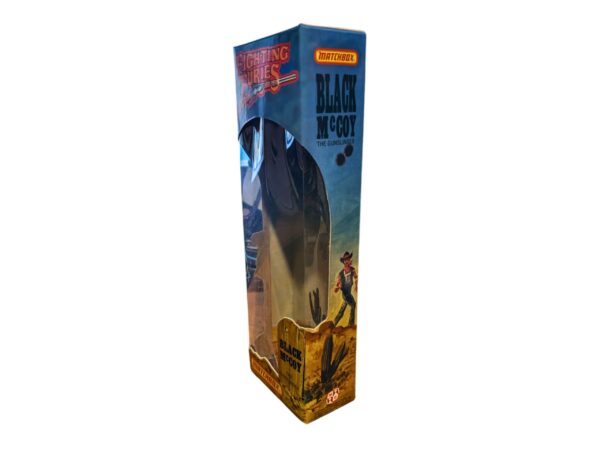 Matchbox Fighting Furies Black McCoy Figure Repro Box Matchbox Fighting Furies Black McCoy Figure Repro Box