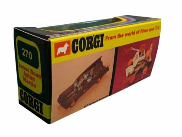 Corgi Toys 270 James Bond Aston Martin DB5 Repro Box Corgi Toys 270 James Bond Aston Martin DB5 Repro Box