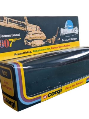 Corgi Toys 930 Drax Helicopter Repro Box Corgi Toys 930 Drax Helicopter Repro Box