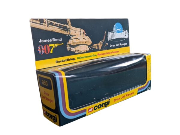 Corgi Toys 930 Drax Helicopter Repro Box Corgi Toys 930 Drax Helicopter Repro Box