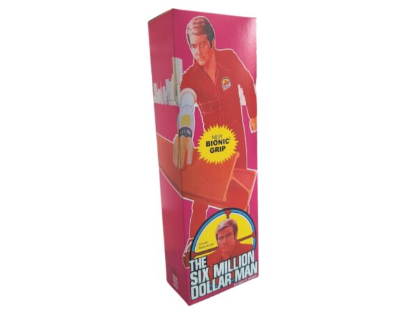 Denys Fisher Six Million Dollar Man Bionic Grip Figure Repro Box (Non Window Version) Denys Fisher Six Million Dollar Man Bionic Grip Figure Repro Box (Non Window Version)