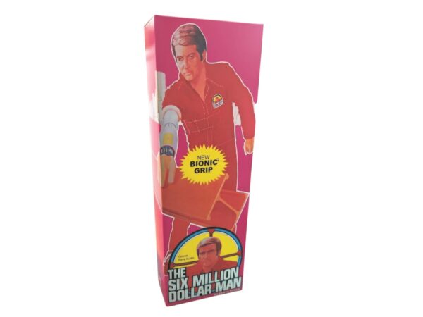 Denys Fisher Six Million Dollar Man Bionic Grip Figure Repro Box (Non Window Version) Denys Fisher Six Million Dollar Man Bionic Grip Figure Repro Box (Non Window Version)