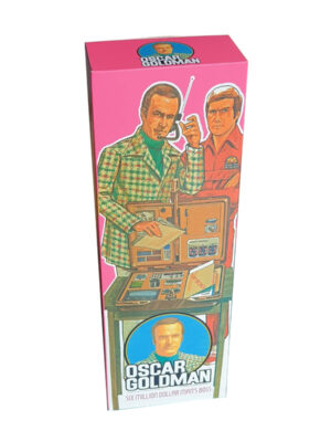 Denys Fisher Oscar Goldman Figure Repro Box (Non Window Version) Denys Fisher Oscar Goldman Figure Repro Box (Non Window Version)