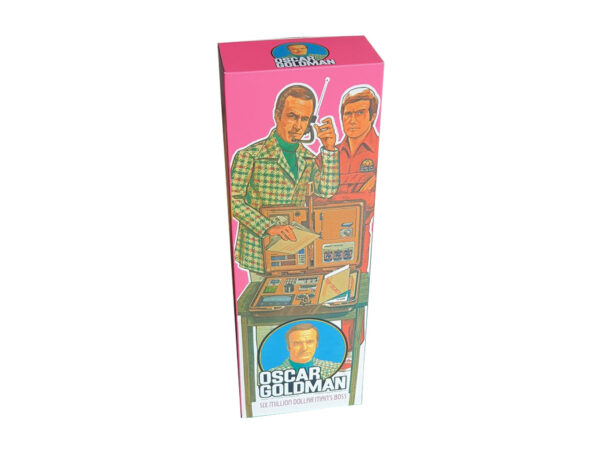 Denys Fisher Oscar Goldman Figure Repro Box (Non Window Version) Denys Fisher Oscar Goldman Figure Repro Box (Non Window Version)