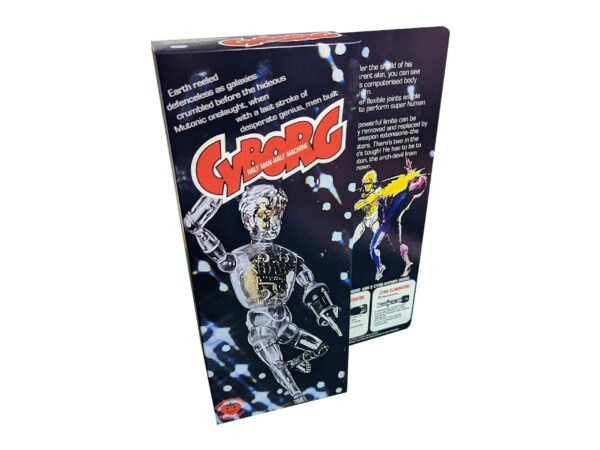 Denys Fisher Cyborg Figure Reproduction Box Denys Fisher Cyborg Figure Reproduction Box
