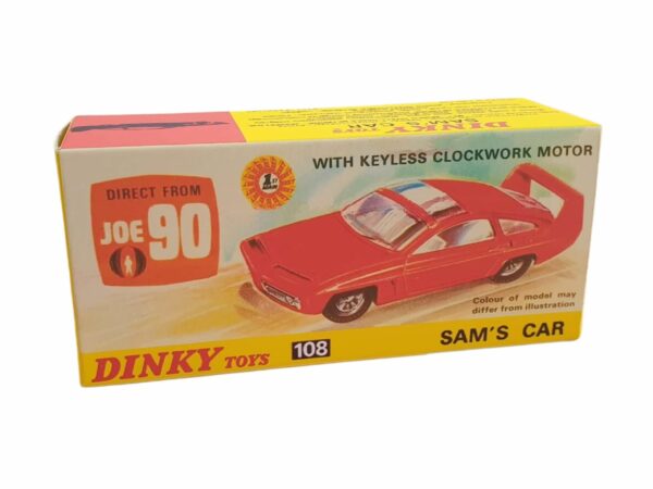 Dinky Toys 108 Sam’s Car Repro Box Dinky Toys 108 Sam’s Car Repro Box