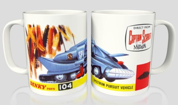 Dinky 104 Spectrum Pursuit Vehicle (SPV) Mug Dinky 104 Spectrum Pursuit Vehicle (SPV) Mug