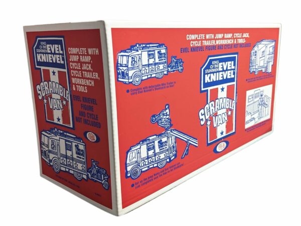 Ideal Toys Evel Knievel Scramble Van Reproduction Box Ideal Toys Evel Knievel Scramble Van Reproduction Box