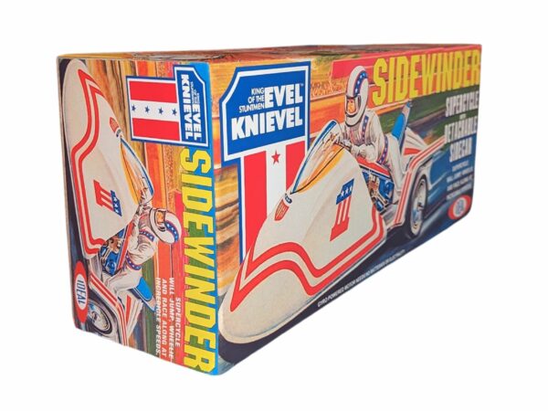Ideal Toys Evel Knievel Sidewinder Supercyle Reproduction Box