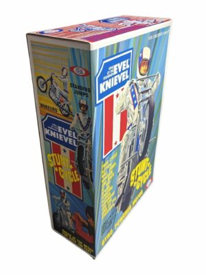 Ideal Toys Evel Knievel Stunt Cycle US Version Reproduction Box Ideal Toys Evel Knievel Stunt Cycle US Version Reproduction Box