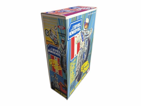 Ideal Toys Evel Knievel Stunt Cycle US Version Reproduction Box Ideal Toys Evel Knievel Stunt Cycle US Version Reproduction Box