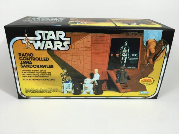 Replacement Vintage Star Wars Jawa Sandcrawler box and inserts