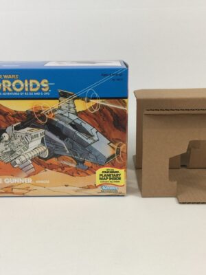 Vintage Star Wars Droids Side Gunner box and inserts Vintage Star Wars Droids Side Gunner box and inserts